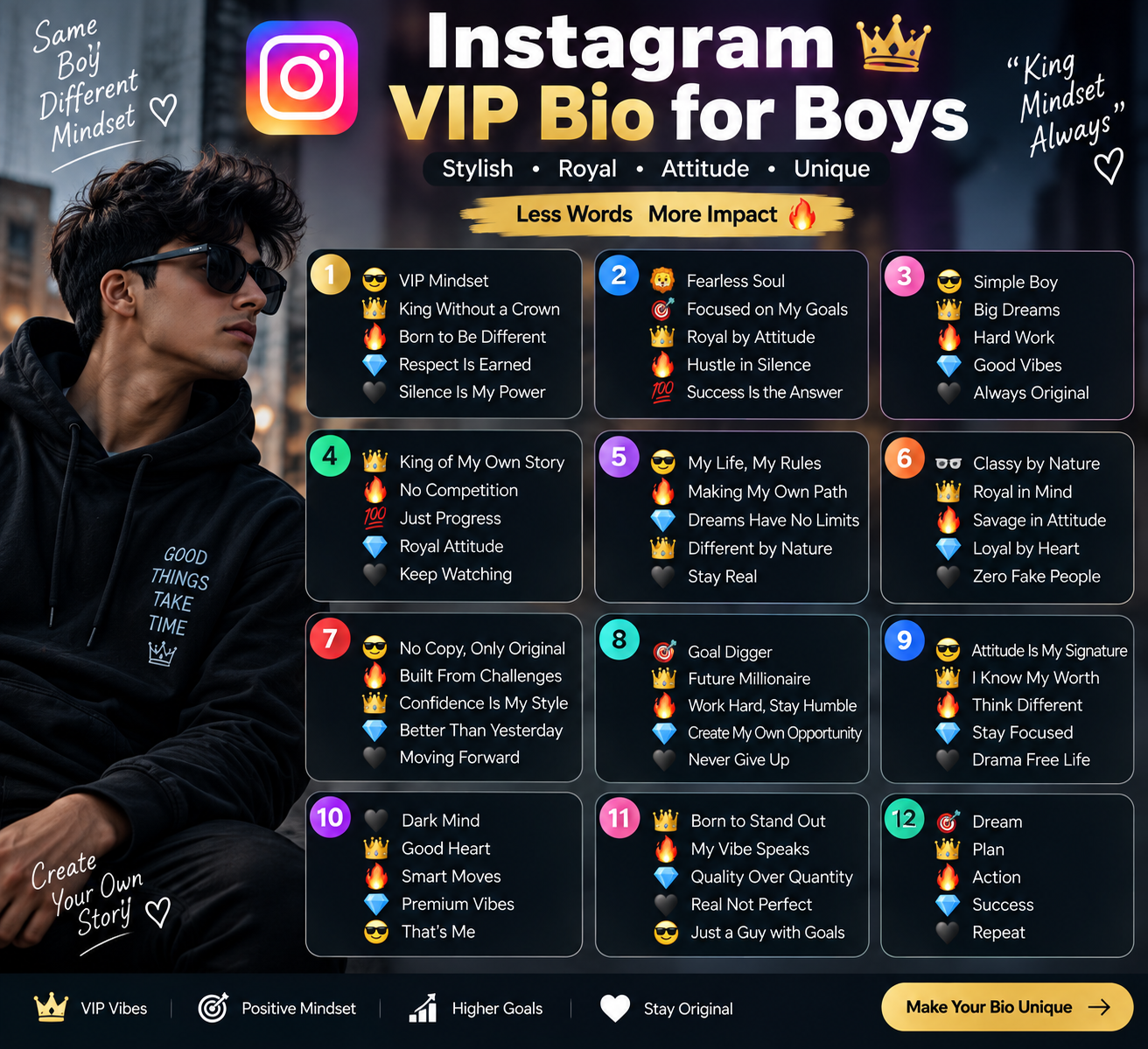 Instagram VIP Bio for Girls ππ