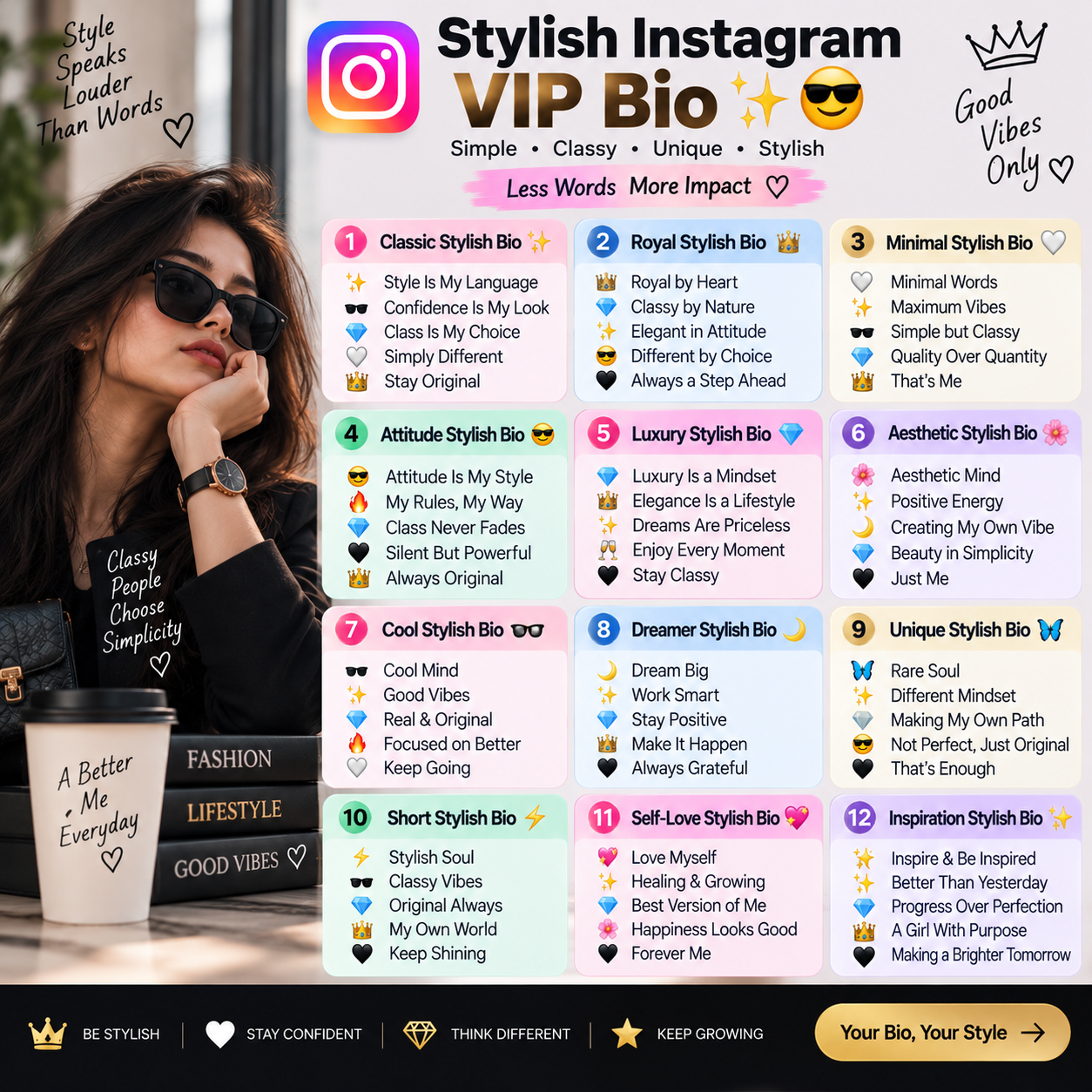 Luxury Instagram VIP Bio πβ¨